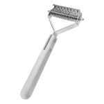 Professional Pet Grooming Comb With Ergonomic Handle For Long Haired Dog Cats Detangling Knots Grooming Accessories Detangling Tool - Image 2