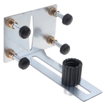 Stainless Steel Wall Mounted Levels Bracket Holder with Base for Accurate Measurements Builders and Electrician Home Improvement