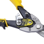 STANLEY FATMAX Straight Cut Compound Action Aviation Snips, Suitable for Aluminium, Sheet UPVC, Wire Mesh, Leather, Copper, Plastic and Mild Steel, 2-14-563 - Image 7