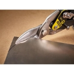 STANLEY FATMAX Straight Cut Compound Action Aviation Snips, Suitable for Aluminium, Sheet UPVC, Wire Mesh, Leather, Copper, Plastic and Mild Steel, 2-14-563 - Image 2