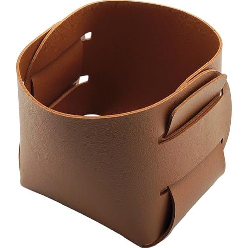 HiyyFloy Leather Storage Organizer Tray Multifunctional Desktop Storage Box for Jewelry Keys and Daily Essentials for Office