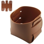 HiyyFloy Leather Storage Organizer Tray Multifunctional Desktop Storage Box for Jewelry Keys and Daily Essentials for Office - Image 7