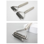 Professional Pet Grooming Comb With Ergonomic Handle For Long Haired Dog Cats Detangling Knots Grooming Accessories Detangling Tool - Image 7