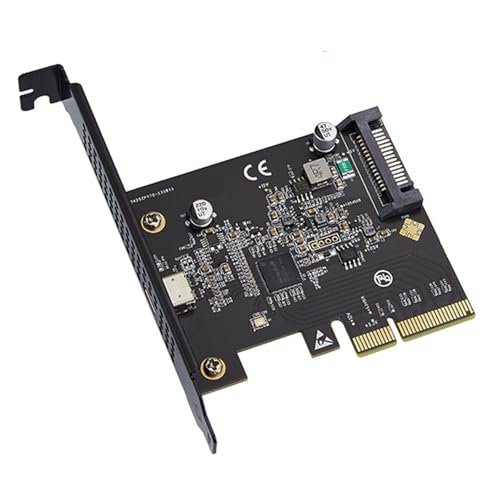 Watreketal PCIe3.0x4 To USB3.2 Type C Controller Card For Superior Data Transfer Speeds Up To 20Gbps Computer Connecting Accessory USB C Expansion Card