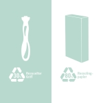 Bic Click 3 Soleil Sensitive Refillable Women's Razor, 30% Recycled Plastic Handle and 3-Blade Refills - Box of 1+2 - Image 6