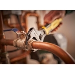 STANLEY Adjustable Wrench 30 x 200 mm Protective Phosphate Finish and Ergonomic Bi Material Handle 0-90-948, Black, Yellow - Image 15