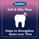 DenTek Comfort Clean Sensitive Gums Floss Picks, Soft & Silky Ribbon Floss, Gentle on Teeth and Sensitive Gums (150 Picks) - Image 2
