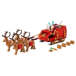 LEGO Santa’s Sleigh Set, Building Toy for Kids with Minifigure, Reindeer Figures and Guitar, Stocking Filler Idea or fun Christmas Decoration, Gift for 9 Plus Year Old Boys and Girls 40499 - Image 8