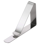 TRIXES 12PC Pack of Silver Table Cloth Clips - Adjustable Metal Clips - Tablecloth Clamps for Outdoor and Indoor Furniture - Home Use - Party Picnic BBQ Garden Accessories - Image 6