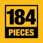 DEWALT Drive Socket Set for Mechanics, Black Chrome Polish, 184-Piece (DWMT45184) - Image 6