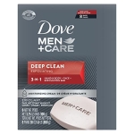 Dove Men+Care Men's Bar Soap Deep Clean 8 Bars More Moisturizing Than Bar Soap Effectively Washes Away Bacteria, Nourishes Your Skin 3.75 oz - Image 8