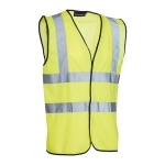 Blackrock Yellow Hi Vis Vest, High Vis Vests, Hi-Vis Jackets, High Visibility, Safety Vest, Reflective, Hivisible PPE, Hi Viz, Security Vests, Workwear, Work, Cycling, Mens Womens - Size Large