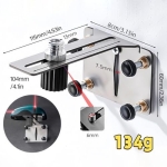 Stainless Steel Wall Mounted Levels Bracket Holder with Base for Accurate Measurements Builders and Electrician Home Improvement - Image 3