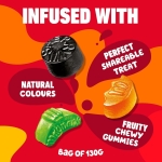 Maynards Bassetts Wine Gums Juicies Sweets, Bursting With Fruity Flavours, 130 g Bag (Pack of 1) - Image 5