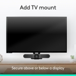 Logitech MeetUp Video Conferencing System, Ultra HD 4K/1080p/720p, 3 Microphones/Adjustable Speakers, Wide Field of View 120°, PC/Mac/Laptop/Macbook/Tablet - Black, 4K - Image 6