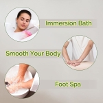 spa luxetique Bath Salts Gift Set 6-Pack, Foot and Body Sea Salts for Soaking, Wooden Scooper, 0.5oz Argan Oil, Bath Salts for Women Relaxing, Mother's Day Gifts for Mom - Image 6