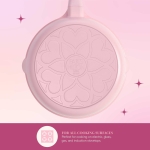 Paris Hilton Ceramic Nonstick Cookware Set, Cast Aluminum with Dual Layer Nonstick Coating, Gold Heart Knobs, Stay-Cool Handles, Made Without PFAS, PFOA, PFOS & PTFE, Dishwasher Safe, 10-Piece, Pink - Image 4