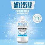 Listerine Advanced White Milder Taste (Zero Alcohol) Mouthwash (1000ml), Fluoride Mouthwash to Whiten and Protect from New Stains While Remineralising and Strengthening Teeth - Image 5