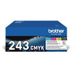 Brother TN-243BK/TN-243C/TN-243M/TN-243Y Toner Cartridges, Black/Cyan/Magenta/Yellow, Multi-Pack, Standard Yield, Includes 4 x Toner Cartridges, Brother Genuine Supplies - Image 6