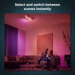 Philips Hue Smart Wireless Dimmer Switch V2 (Installation-Free, Exclusive Philips Hue Lights) for Indoor Home Lighting, Livingroom, Bedroom - Image 4