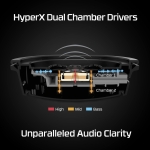 HyperX Cloud Alpha Wireless - Gaming Headset for PC, 300-hour battery life, DTS Headphone:X Spatial Audio, Memory foam, Dual Chamber Drivers, Noise-cancelling mic, Durable aluminium frame - Image 15
