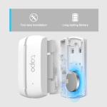 Tapo T110 Smart Door Alarm, Window Door Alarm Sensor with Real-Time Monitoring, Instant Push Notifications, Create a Smart Home Automation, Battery Included, Works with Tapo Devices Alexa Google Home - Image 4