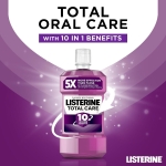 Listerine Total Care Antibacterial Mouthwash (1000ml), Caring and Cleansing Mouthwash with 10-in-1 Benefits, Clean Mint-Flavoured Mouthwash to Freshen Breath - Image 7