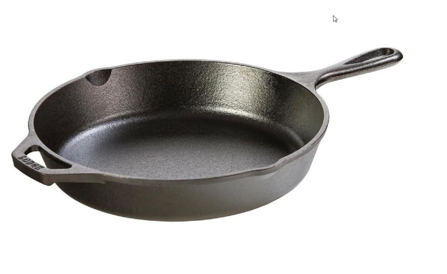 Lodge Pre-Seasoned Cast Iron Skillet Frying Pan. Made in The USA. 26 cm/10.25 inch, Multi-Coloured, 10.25-Inch