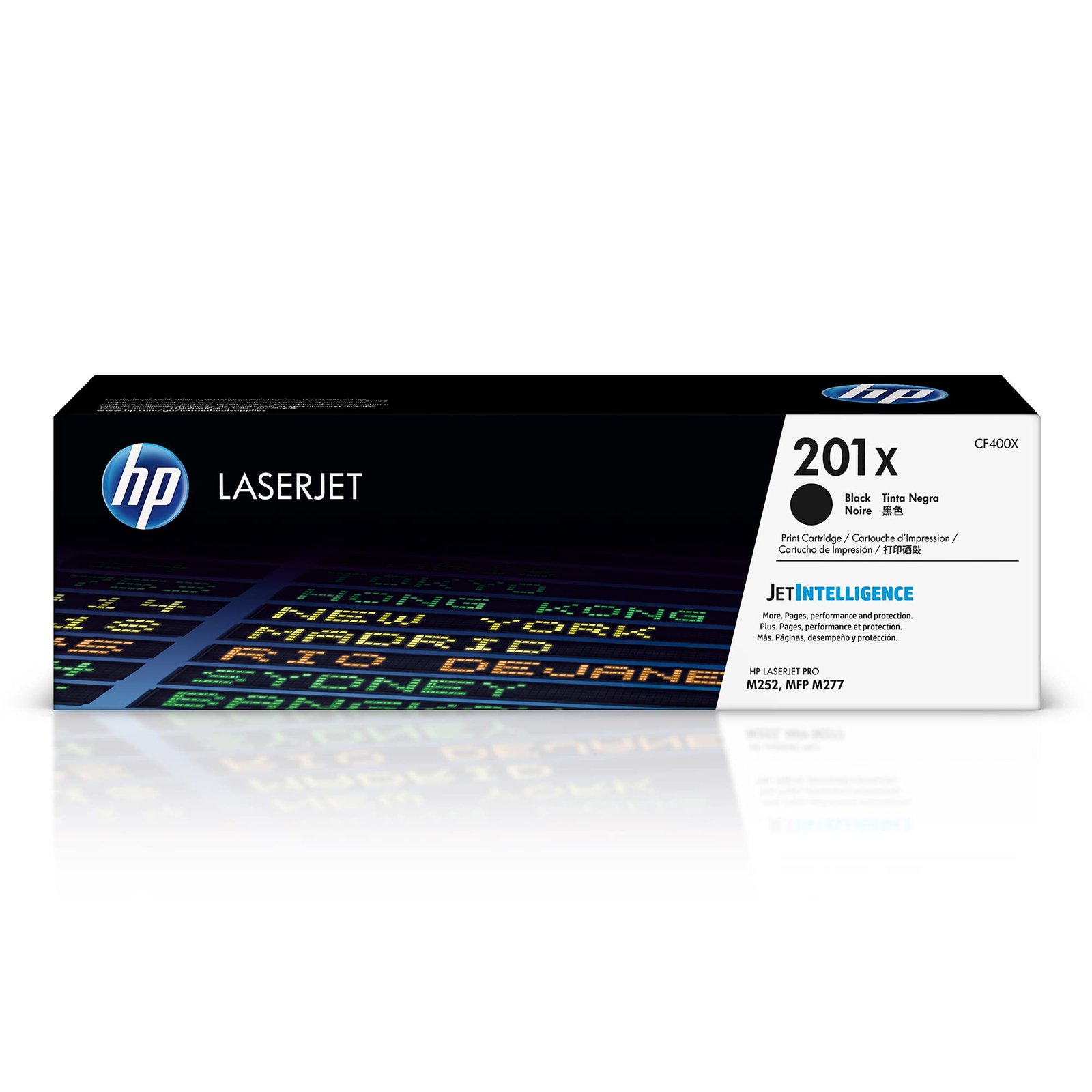 HP CF400X 201X High Yield Original LaserJet Toner Cartridge, Black, Single Pack