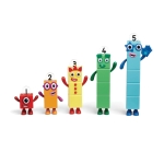 Learning Resources Numberblocks Friends One to Five, Official Collectible Toys, Includes Numberblocks One, Two, Three, Four and Five, Suitable for Display and With Posable Arms for Realistic Play - Image 7