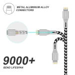 Lightning iPhone Charger Cable, iSOUL 15CM Short Braided USB Cord for iPhone 13/12/11/Pro/XS/Max/XR/X/10/8/7/6s Plus, iPad Air/Pro/Mini, iPod [Ultra Fast Sync & Charging] - Image 7