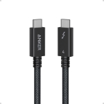 Anker Prime Thunderbolt 4 Cable, 3.3 ft USB C to USB C Cable, 240W Charging, 40Gbps Data Transfer, Supports 8K/4K Displays, For iPhone 16 Series, MacBook Air, iPad, Samsung (Thunderbolt 4-Certified)