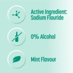 Colgate Fluorigard Fluoride Rinse (Alcohol Free) Mouthwash 400 ml, Prevents Tooth Decay, Strengthens Enamel, Prevents Mineral Loss, Mint Flavour - Image 6