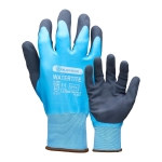 Blackrock Watertite Waterproof Gloves, Work Gloves Men Women Unisex, Protective, Latex Wet Weather Grip, Gardening, Elasticated, Dextrous, Heavy Duty, Car Washing, Bricklaying, Thick, Size 8/Medium