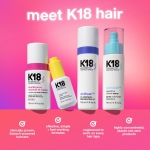 K18 HeatBounce Conditioning Heat Protectant Spray, Lightweight Leave-In Conditioner + 450℉ (232°C) Heat Protection, Soften, Smooth + Detangle All Hair Types, 4 Fl Oz Liq - Image 2