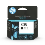 HP 3YM61AE 305 Original Ink Cartridge, Black, Pack of 1