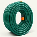 15M/20M/30M/50M Garden Hose Pipe PVC Water Spray Reinforced Heavy Duty Portable Outdoor Hosepipe + Fittings (15 Metre (50 Ft))