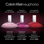 CALVIN KLEIN Euphoria - Eau de Parfum for Women - Chypre Fragrance with Notes of Pomegranate, Black Orchid, Lotus Blossom and Mahogany Wood - High Longevity - 50ml - Image 2