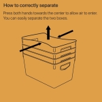 8 Pack Clear Storage Bins with Lids Stackable, Large Plastic Storage Bins with Handle for Pantry Organization and Storage, Perfect Containers for Fridge Organizer, Freezer, Kitchen, Cabinets, Bathroom - Image 2