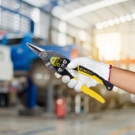 STANLEY FATMAX Straight Cut Compound Action Aviation Snips, Suitable for Aluminium, Sheet UPVC, Wire Mesh, Leather, Copper, Plastic and Mild Steel, 2-14-563 - Image 10