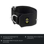 C.K Safety Universal Wristband Anchor – ANSI/ISEA 1221-2018 Compliant, 2kg Dynamic Load Tested, Steel D-Ring, Lightweight, Adjustable Velcro Fit Tool Tethering, Drop Prevention PPE, CK Tools T8002 - Image 6