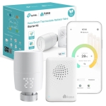 TP-Link Kasa Smart Thermostat Radiator Valve, Smart Radiator Valve, Energy Saving, LED display Radiator Thermostat Valve, Smart TRV Schedule, Works with Alexa & Google, Easy installation(KE100 KIT)