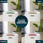 Princess Smart Air Purifier, CADR of 160 m³/h, Suitable for Spaces of 20 m², H13 HEPA Filter, Removes Up To 99.97% of Impurities, Sleep Mode, Quality Indicator Lights, Free Smartphone App - Image 8