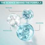 Garnier Salicylic Skin Perfecting Liquid Care - 7% Niacinamide + Squalane + AHA + Salicylic acid - Reduce appearance of pores & blemishes – Smooths and evens skin – Dermatologically tested 120ml - Image 3