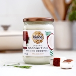 Biona Organic Coconut Oil 470ml - Cuisine Mild & Odourless - Dairy Free, Naturally Vegan - Ketogenic and 100% Natural - For Cooking, Roasting and Baking - Image 2