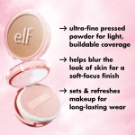 e.l.f. Halo Glow Powder Filter, Pressed Finishing Powder, Buildable Coverage, Crease-Resistant, Blurs the Appearance of Pores, With Velour Puff and Mirror, Vegan & Cruelty-Free, Medium Warm - Image 7