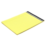 Pukka Pad, Executive Refill A4 Legal Pad – Pack of 5 Tape Head-Bound Notepads with 100 Perforated Pages of 60GSM Paper – Feint Ruled with Margin and 8mm Lines – 29.7 x 21cm, Yellow - Image 5