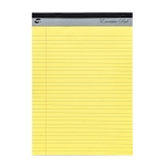 Pukka Pad, Executive Refill A4 Legal Pad – Pack of 5 Tape Head-Bound Notepads with 100 Perforated Pages of 60GSM Paper – Feint Ruled with Margin and 8mm Lines – 29.7 x 21cm, Yellow - Image 7