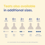 MAM Teats Size 3 | 4 Pack | Fast Flow | Suitable from 4+ Months | Fits All MAM Bottles | Made from SkinSoft Silicone | Baby Accessories - Image 2