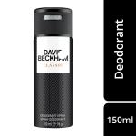 DAVID BECKHAM Classic Deodorant Deodorant Anti-Perspirant Body Spray for Men, 150 ml - Image 2